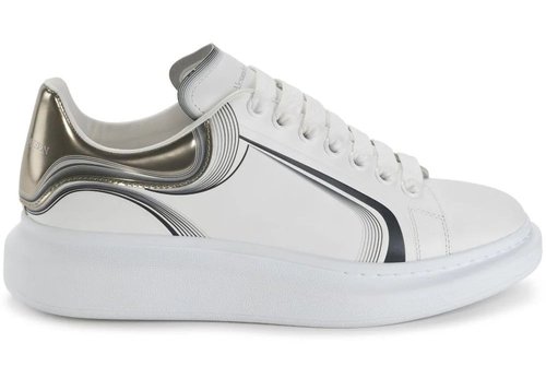 Alexander McQueen Oversized - White/Silver - 750336WIDJP8834