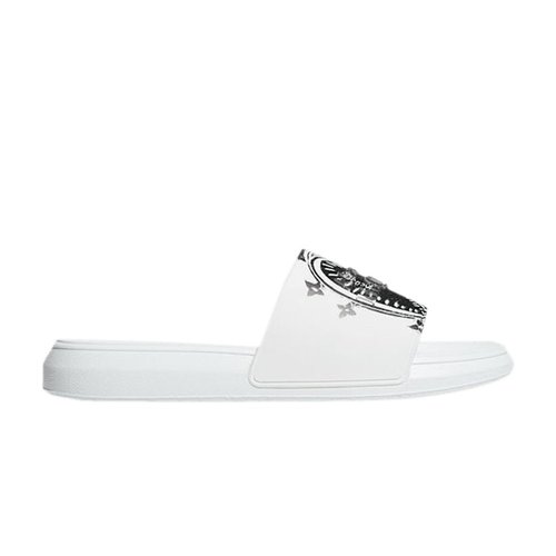 Alexander McQueen Pool Slide - White/Black - 667808W4QS29061