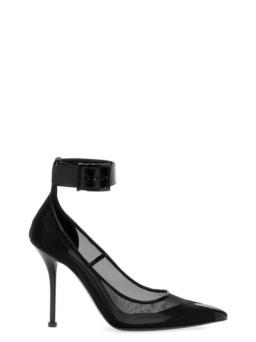Alexander McQueen Punk Pumps With Strap - 744476W4AB21000