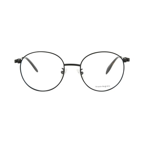 Alexander McQueen Round-Frame Metal Optical Frames - AM0232O30008070002
