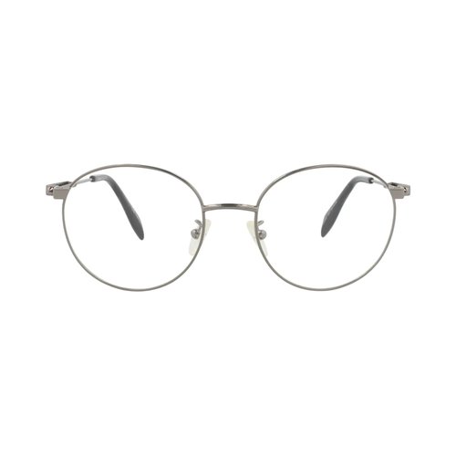 Alexander McQueen Round-Frame Metal Optical Frames - AM0232O30008070001