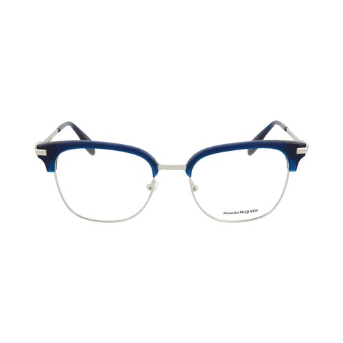 Alexander McQueen Round-Frame Metal Optical Frames - AM0152O30002600004