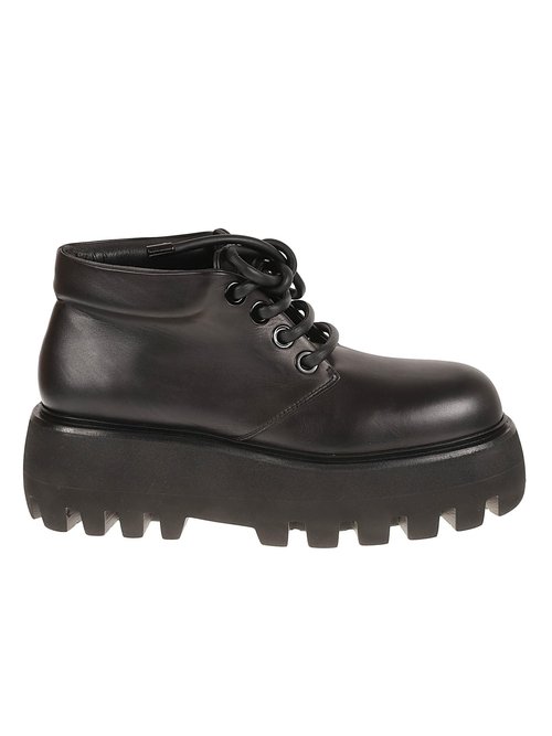 Alexander McQueen Platform Boots - Black - 807870WHABC1000