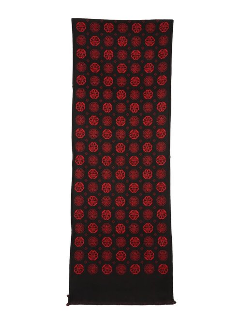 Alexander McQueen Scarf With Jacquard Pattern - 6245554906Q1061
