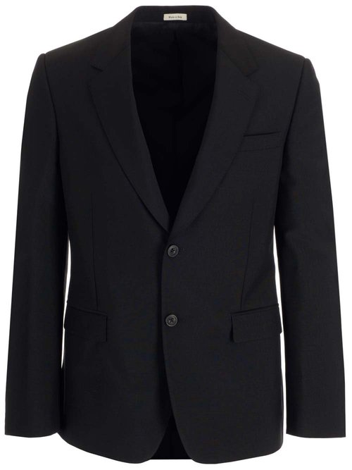 Alexander McQueen Single-breasted Jacket - 626975QRU421000
