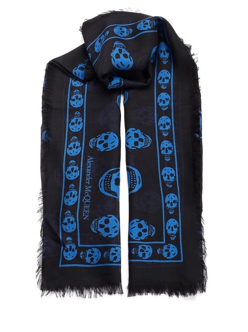 Alexander McQueen Skull Scarf - 5577174943Q1036