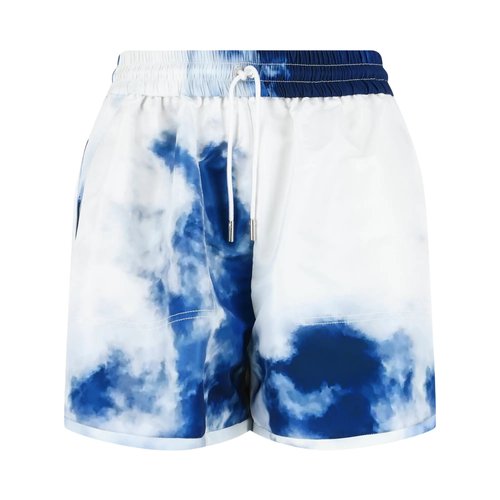 Alexander McQueen Sky Print Dolphin Shorts - 694337QDAEZ4141