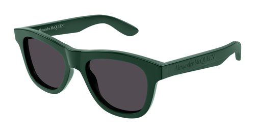 Alexander McQueen Square Sunglasses AM0421S 004 54 - Green/Grey - AM0421S00454