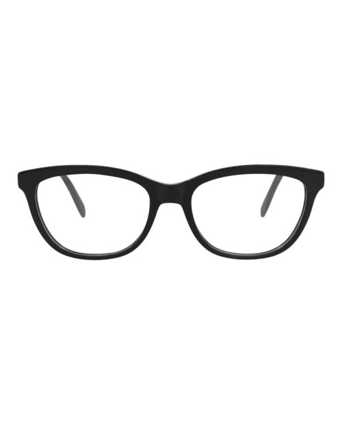 Alexander McQueen SquareFrame Acetate Optical Frames - Black Black Transparent (Am0161O/30006092/001)