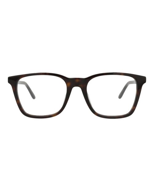 Alexander McQueen SquareFrame Acetate Optical Frames - Havana Gold Transparent (Am0324O/30010866/002)