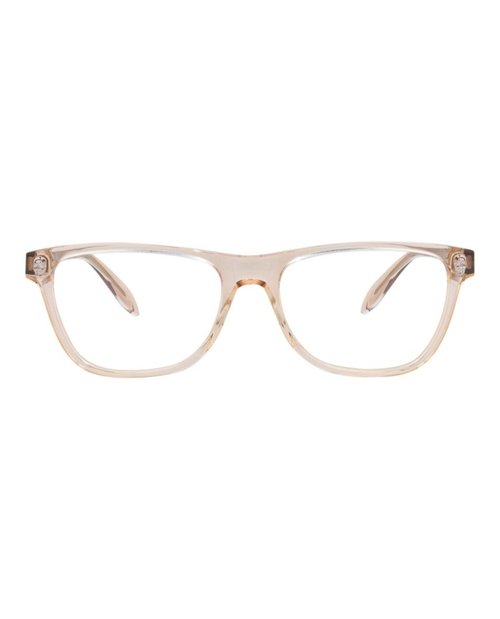 Alexander McQueen SquareFrame Acetate Optical Frames - Nude Nude Transparent (Am0248O/30008654/003)