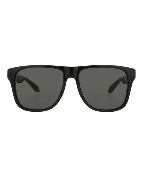 Alexander McQueen SquareFrame Injection Sunglasses - Black Black Grey (Am0292Sa/30009429/001)