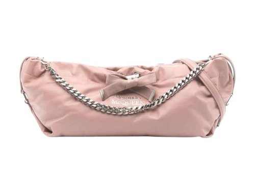 Alexander McQueen The Bundle Mini Shoulder Bag - Pink