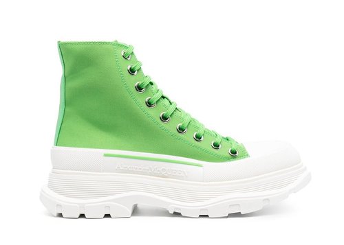 Alexander McQueen Tread Slick Boot Bright - Bright Green/White - 697080W4UW23189