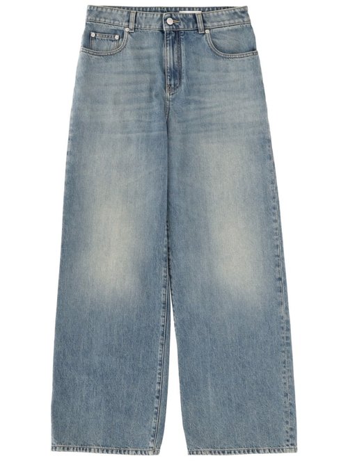 Alexander McQueen Wide Leg Jeans - 848913QMAD04383