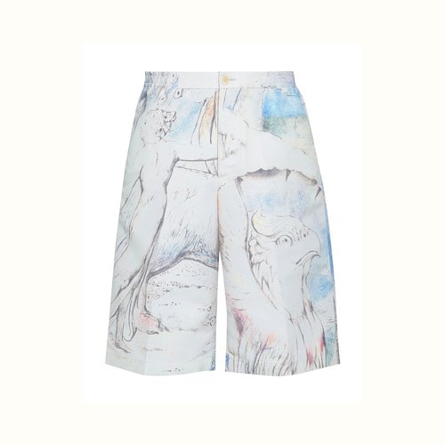 Alexander McQueen William Blake Dante Shorts - 682311QSR798500