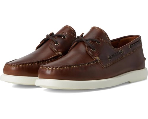 Allen EdmOnds Panama Boat Slip On - Natural Brown Leather - 8.240