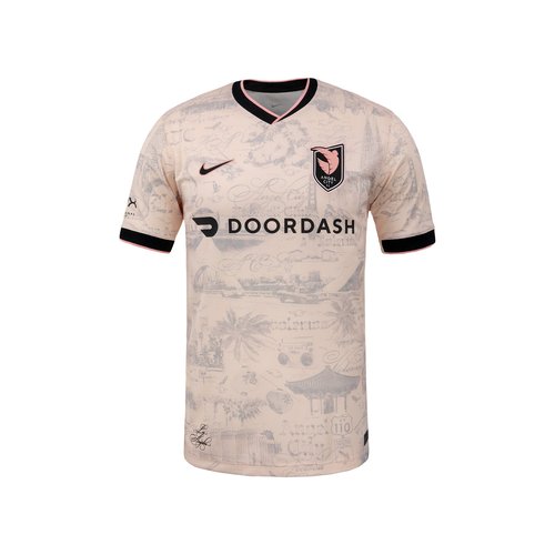 Alyssa Thompson Angel City FC 2025 Stadium Away Nike Dri-FIT NWSL Replica Jersey - Light Soft Pink/Atmosphere Grey - P35559ANAT-LSA