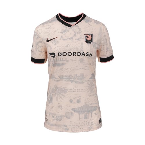 Alyssa Thompson Angel City FC 2025 Stadium Away Nike Dri-FIT NWSL Replica Jersey - Light Soft Pink/Atmosphere Grey - P35560ANAT-LSA