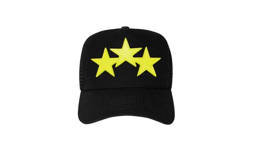 AMIRI 3 Star Trucker Hat - MAH005 763