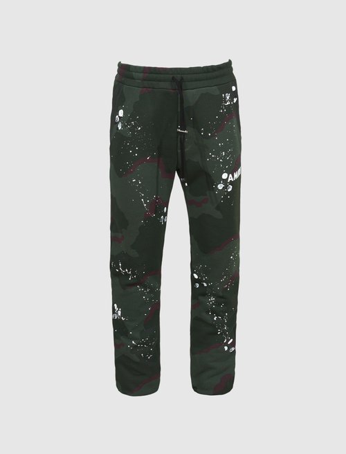 AMIRI Army Logo Sweatpant - Camo - PF22MJL046