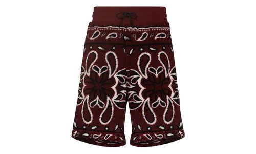 AMIRI Bandana Fleece Shorts MKSS01643 - MKSS01643