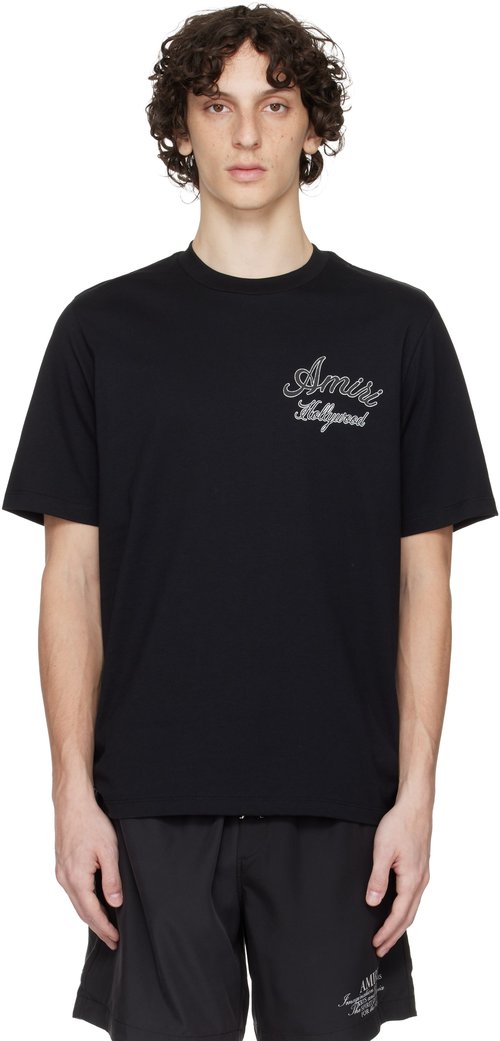 AMIRI Hollywood Tee | White | Size XL - Alabaster - AMJYTE1265