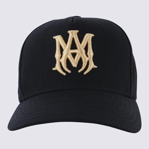 AMIRI Ma Canvas Hat - Black - AMHACP1067