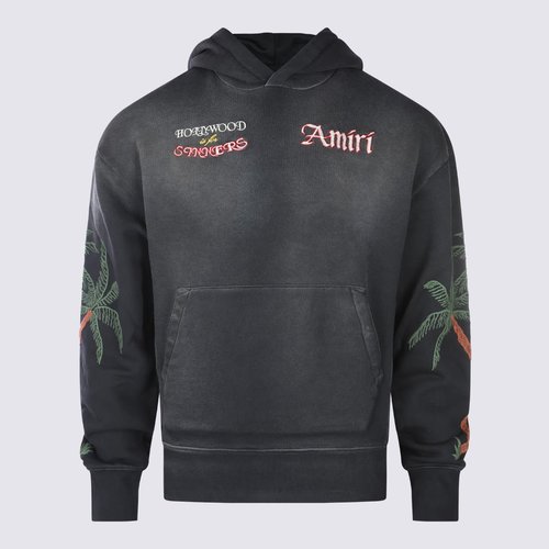 AMIRI Black Cotton Sweatshirt - AMJYHD1122BLACK