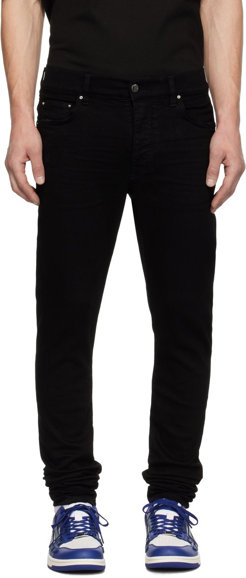 AMIRI Black Stack Jeans - Black OD - PXMD002