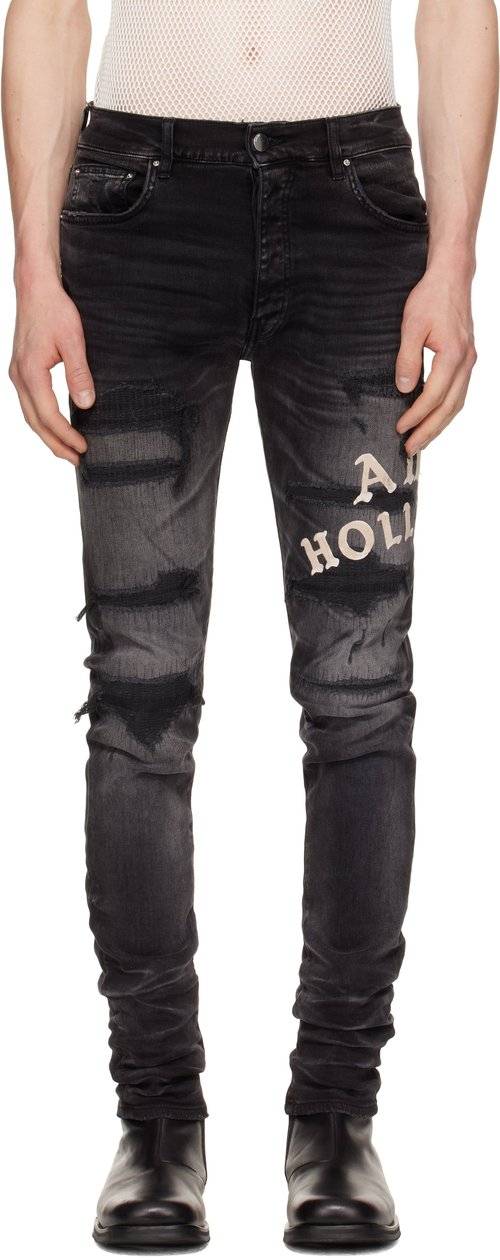 AMIRI Hollywood Repaired Jean - Honeycomb Indigo - AMDNSY1152