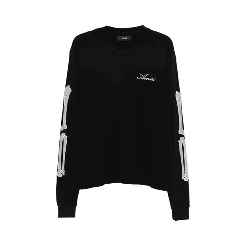 AMIRI Bones Long-Sleeve Tee - Black - AMTOJR1032