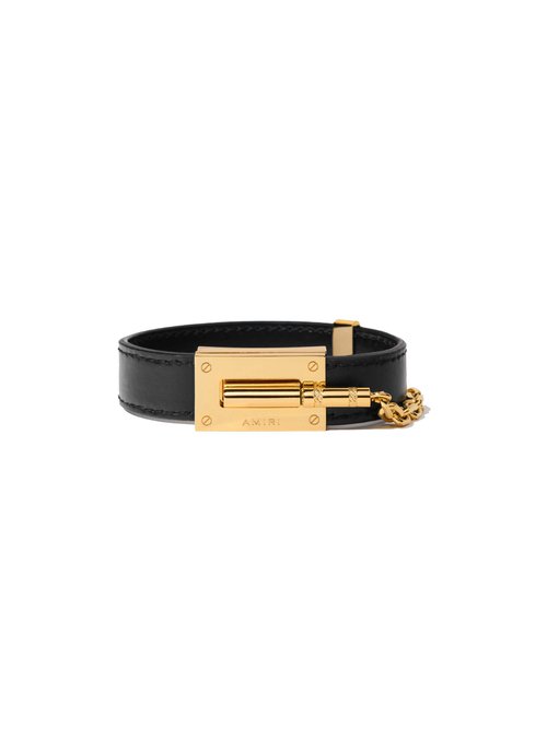 AMIRI Calf Jax Bracelet - Black - PF22MAX003
