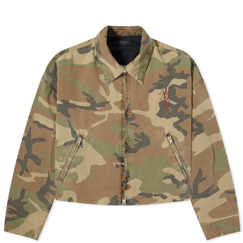 AMIRI Camo Workman Jacket - Green Camo - PS24WJ012-306