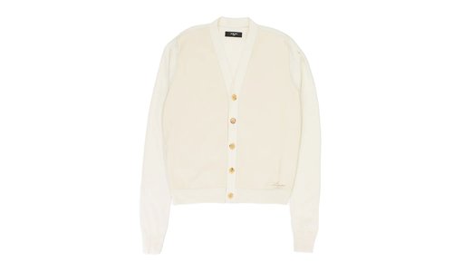 AMIRI CARDIGAN LEATHER FRONT - MKF007