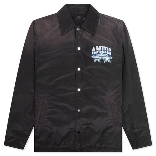 AMIRI Championship Coach Jacket - Black - AMOULW1024