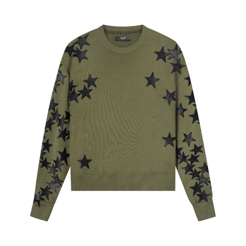 AMIRI Chemist Crew - Military Green - PF22MJC002