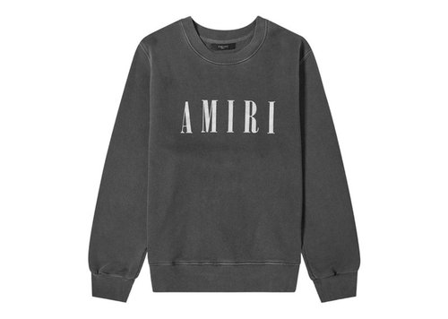 AMIRI Core Logo Crewneck Sweatshirt - Vintage Black - W9M02348TE