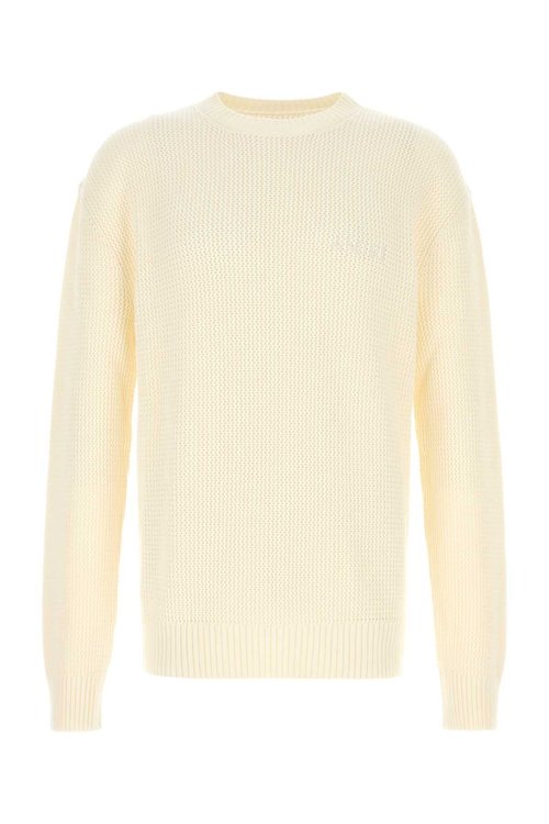 AMIRI Cream Crochet Sweater - AMKNCW1092