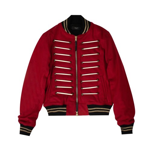AMIRI Forever Wool Bomber - MOBOMFORREDRED