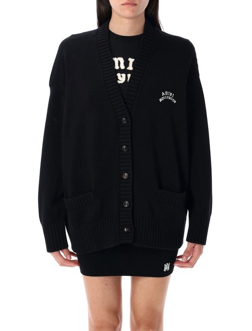 AMIRI Hollywood Cardigan - AWKNCD1027BLACK