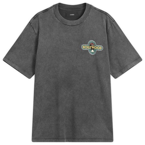AMIRI Hollywood Wolf Tee - Black - AMJYTE1266