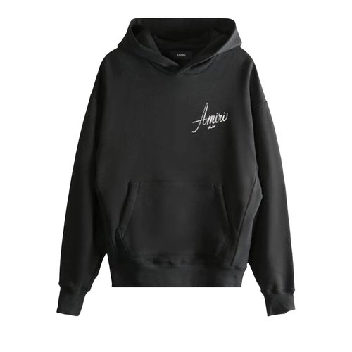 AMIRI Hotel Hoodie - Black - AMJYHD1125