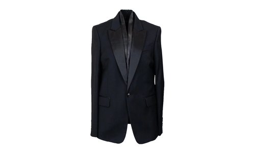 AMIRI Leather Scarf Blazer - MJR007_008