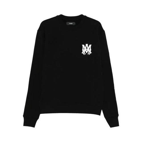 AMIRI MA Core Logo Crew Sweatshirt - Black - AMTOJR1128