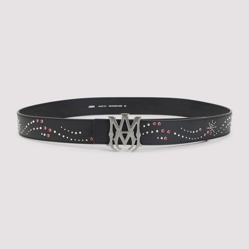 AMIRI MA Stud Belt - Black - AMHABE1002