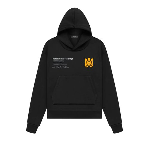 AMIRI Military Specs Stencil Hoodie - Military Green - PF22MJL020