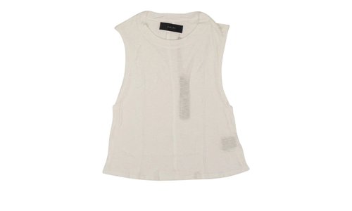 AMIRI Ribbed Crop Muscle Jersey Tank Top - AMR-XTPS-0203