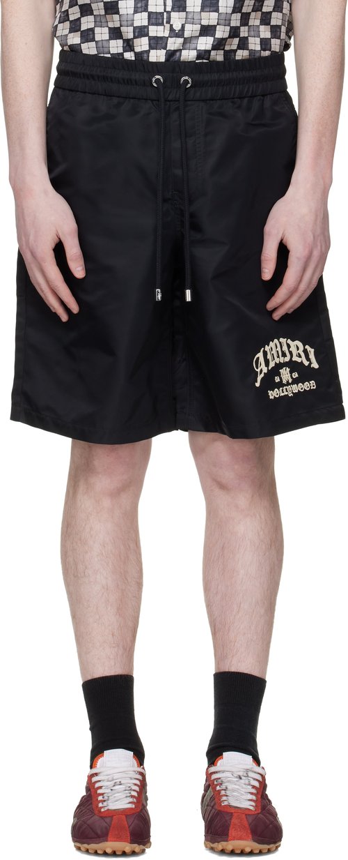 AMIRI Hollywood Shorts - Black - AMBMSO1056