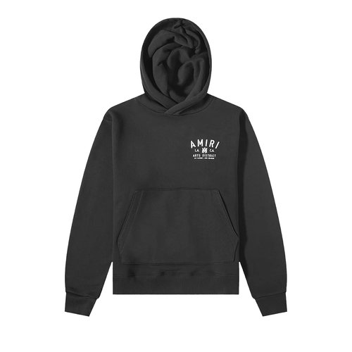 AMIRI Stencil Hoodie - Black/White - PF22MJH034